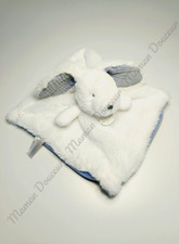 Doudou Plat/Mouchoir Lapin