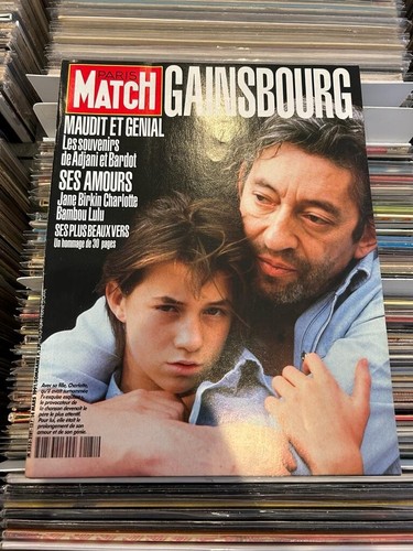 Paris match gainsbourg mars - paris,