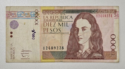 Colombia banknote 10000 - colombia,