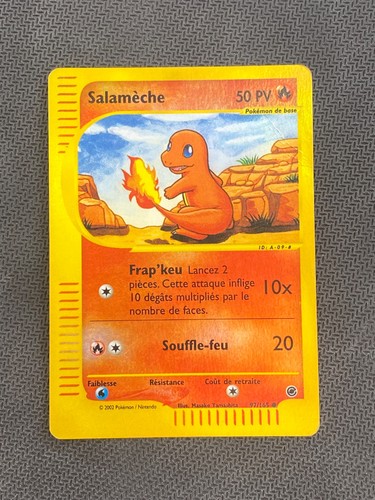 Carte pokémon salameche - carte,