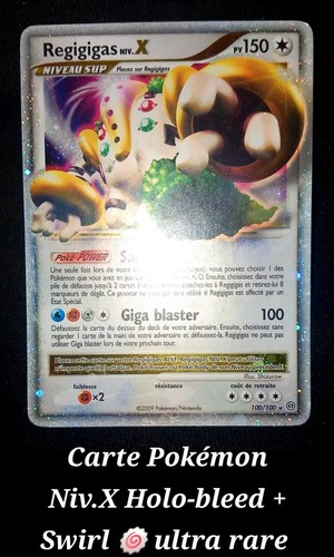 Carte pokémon holo - [, holo-bleed