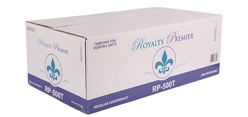 Tampons for vending machines - for,