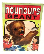 ANCIEN MAGAZINE LE JOURNAL DE NOUNOURS GEANT BONNE NUIT LES PETITS