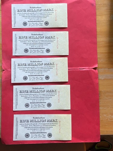 Lot billets eine - lot, 5