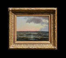 Tableau ancien, Marine XIXᵉ  siècle.