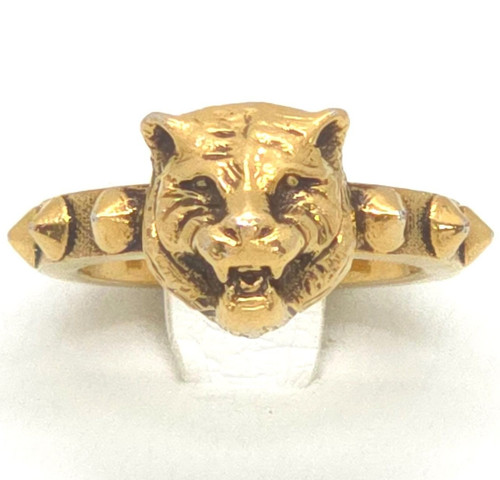 Bague clous tête chat - clous, de
