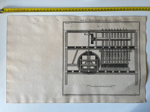 Moulin papier plan from - moulin,