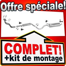 Ligne pot d'échappement pour SEAT LEON (1M1) 1.6 8V +Tuyau Silencieux
