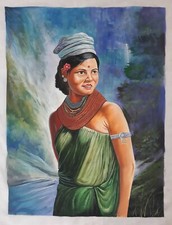 Main Femme Peinture De Népal