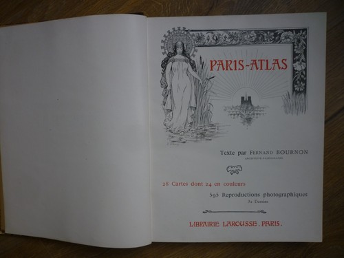 Paris atlas fernand - paris, atlas 