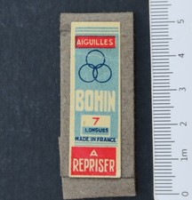 Ancien étui Aiguille BOHIN 7