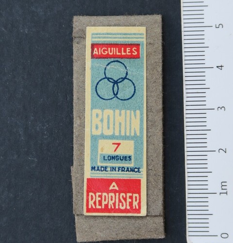 Ancien étui aiguille bohin - aiguille, 7