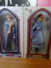 Doll Limited Edition Disney Anna Et Elsa La Reine Des Neige Frozen Poupée...