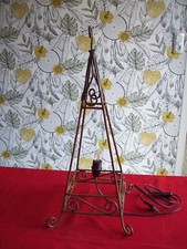 LAMPE DÉCORATIVE FER FORGE A REPEINDRE