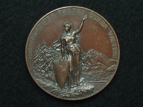 Medaille huguenin 46mm - cu.,