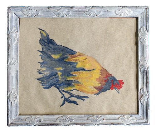 Peinture originale gouache - -,