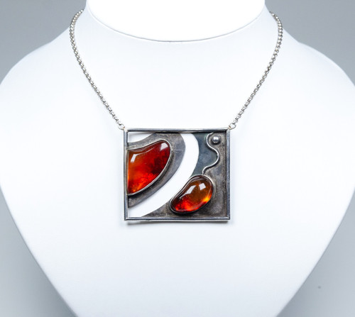 Vintage collier pendentif - vintage, collier-pendentif