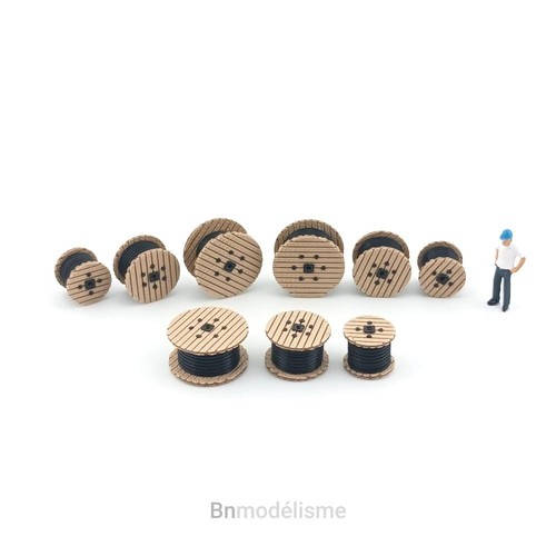 Lot tourets 1 87 h0 - de,