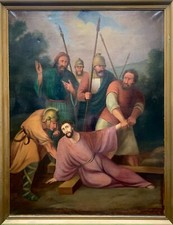 GRAND TABLEAU HUILE SUR TOILE