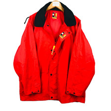 Pirelli key point Manteau homme taille tag L, XXL veste rouge GFL sport red