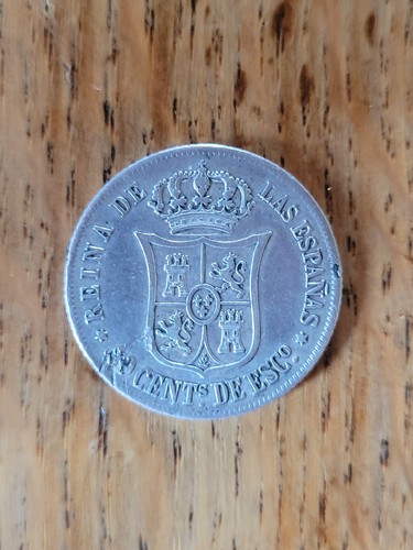 Espagne pièce argent - espagne, 40