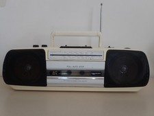 poste radio cassette boombox Panasonic RX-FS410 crème ghetto blaster