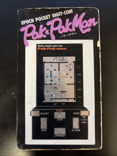 Pak man epoch - pak, lcd