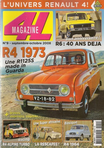 Magazine renault 4 lc - 4,