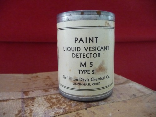 Ww2 paint liquid - , vesicant