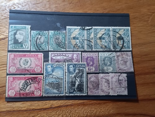 Timbres anciens ceylan - ceylan,