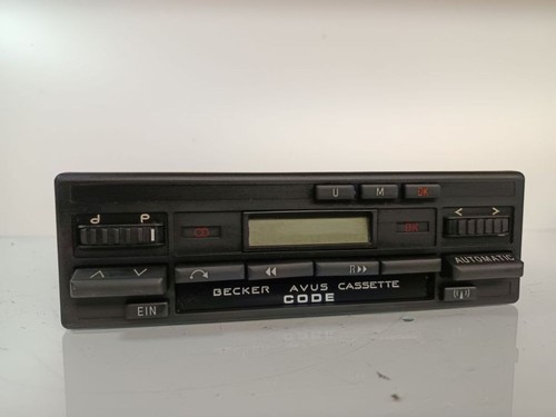 Radio cassette becker - becker, avus