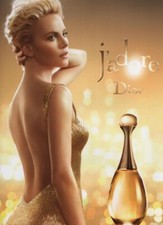 Publicité papier Parfum. Perfume ad. Dior J'Adore 2014 24x32cm (papier glacé)