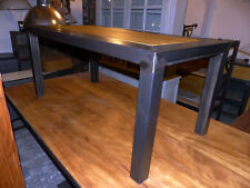 Table basse industrielle métal et bois création meuble industriel 