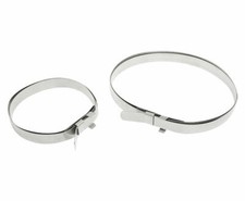 Paire de collier lisse