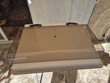 Capot couvercle plexi avec charnières pour GRUNDIG Studio 1620