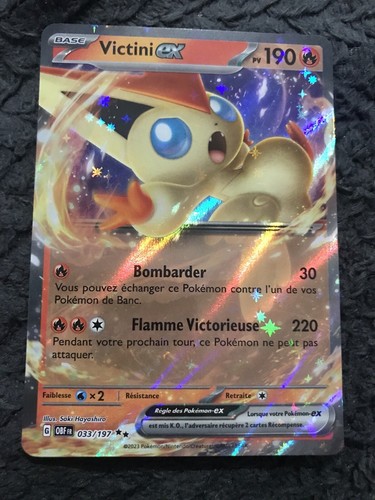 Carte pokémon victini - victini, ex