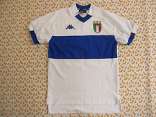 Maillot Italie Kappa Vintage 1998 Away Jersey Squadra Azzura Bleu Shirt - S