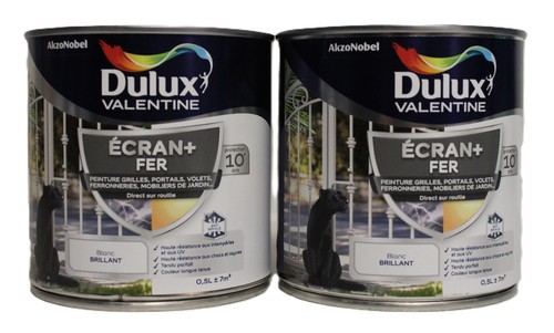 Lot peinture fer dulux - lot,