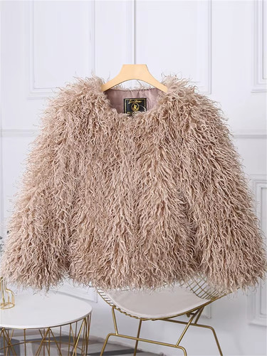 Manteau veste fourrure - manteau,