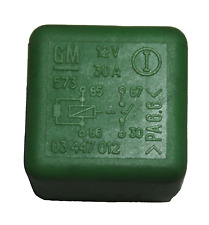 RELAIS VERT GM OPEL 573  / 03447012 / 4 BROCHES / 12V / 30A / ENVOI IMMEDIAT