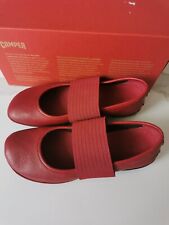 Camper ballerines rouges cuir taille 35