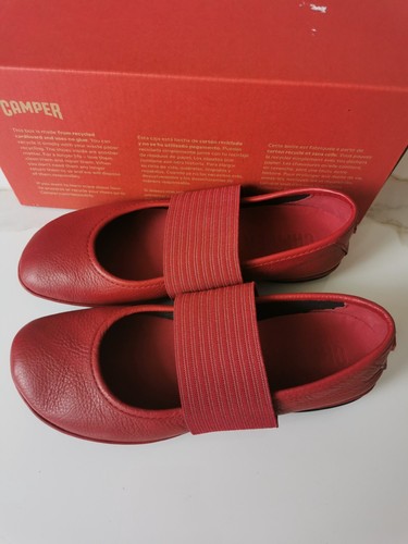 Camper ballerines rouges - , cuir