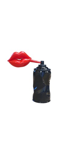 Spray noir coeur - spray,