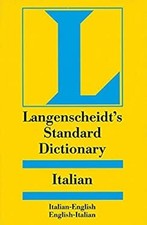 Dictionnaire Standard Italien De Langenscheidt, Italien-Anglais, Ang