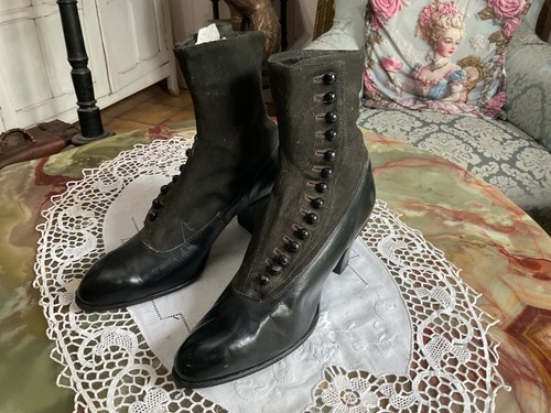 Bottines anciennes xixe - bottines,