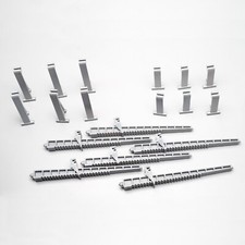 18 SUPPORTS DE RAILS Circuit 24 Le Vrai POUR VIRAGES OU DROITES RELEVÉS (LOT n°1