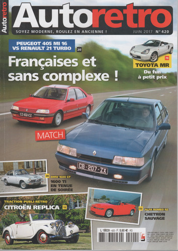 Auto retro 420 - 420, bl