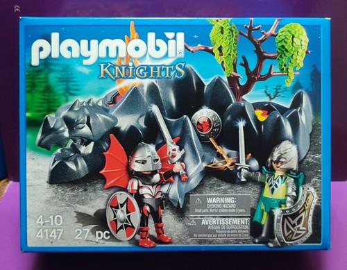 Playmobil rocher chevaliers - -,