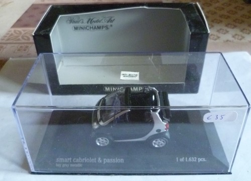 Minichamps smart cabriolet - minichamps,