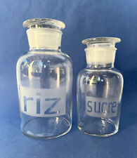 2 pots 1900 - 1930  bocaux